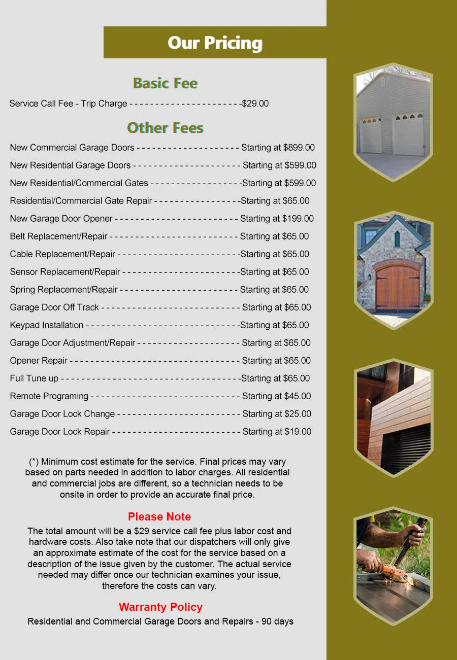 HighTech Garage Door Service River Rouge, MI 248-438-5082