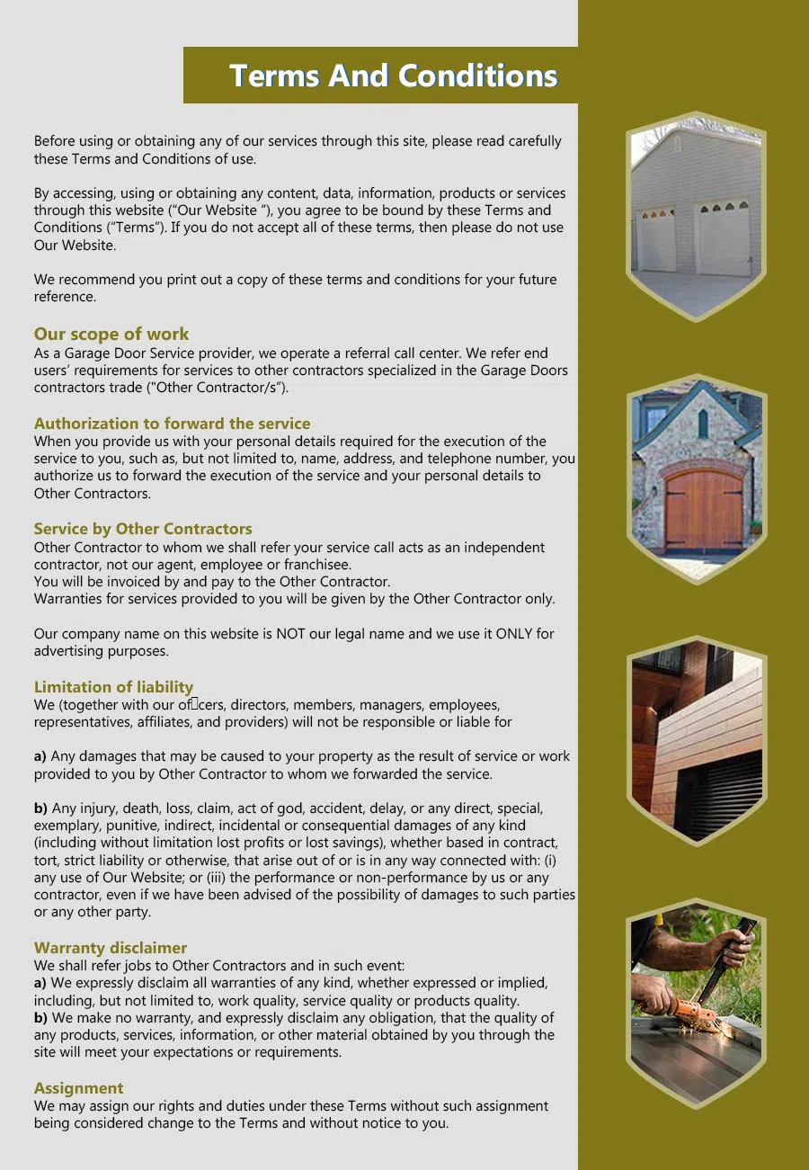 HighTech Garage Door Service River Rouge, MI 248-438-5082